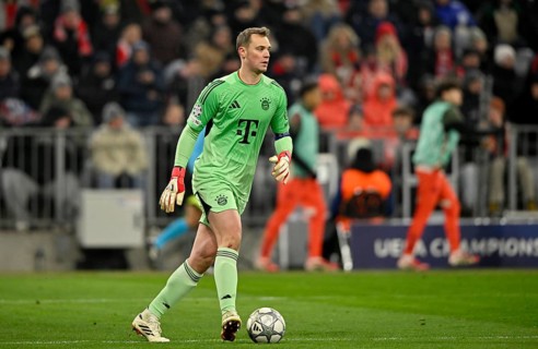 Goalkeeper Manuel Neuer FC Bayern Munich FCB (01) Football UEFA Champions League, CL, Allianz