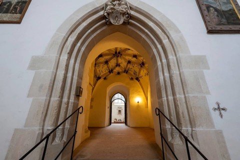 St. Peter's Chapel, Blaubeuren Abbey, Swabian Jura, Baden-Württemberg, Germany