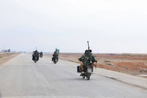 In Raqqa, Syria on January 17, 2026, the Syrian Army secures dozens of towns and villages in the