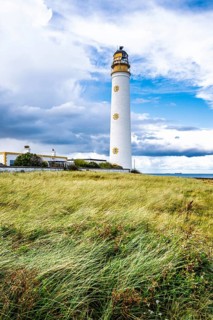 Barns Ness Lighthouse, Dunbar, East Lothian, Scotland, UK