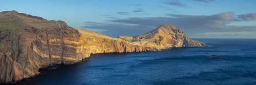 Sunset, volcanic peninsula, Ponta de São Lourenço, Ponta de Sao Lourenco, rocky coast, Punta de San