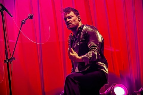 Guitarist from The Obsession live at Zenith in Munich on 17.01.2026