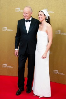 Stellan Skarsgard, Renate Reinsve, EUROPEAN FILM AWARDS Berlin 2026, photo call at the House of