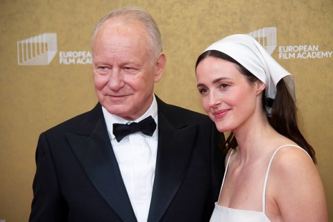 Stellan Skarsgard, Renate Reinsve, EUROPEAN FILM AWARDS Berlin 2026, photo call at the House of
