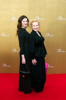 Sunnyi Melles with daughter Leonille Wittgenstein, EUROPEAN FILM AWARDS Berlin 2026, photo call at