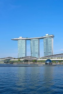 Marina Bay Sands, MBS, luxury 5-star hotel and integrated resort in Downtown Core of the city