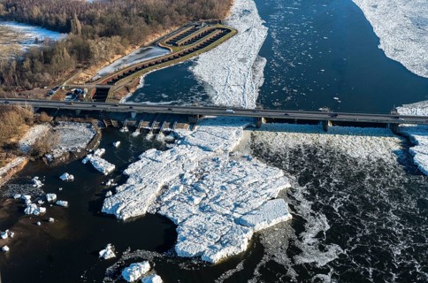 Geesthacht, Elbbrücke, dam, water regulation, Elbe, federal road, B, 404, toll bypass, water, car,