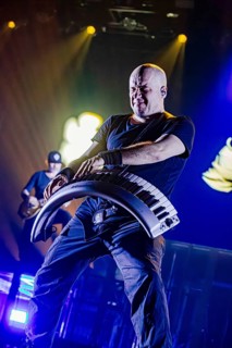 Coen Janssen, keyboardist from Epica, live on Arcane Dimensions Tour 2026 at Munich's Zenith on 17
