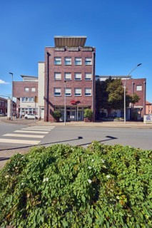 LBS Landesbausparkasse, commercial building, modern architecture, general development, pedestrian