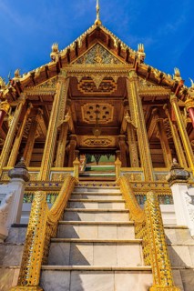 The Grand Royal Palace, the main entrance to the Dusit Maha Prasad Throne Hall, Phra Nakhon,
