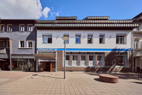 Volksbank Bühl eG, Beratungscenter Kehl, pedestrian zone, general architecture, commercial