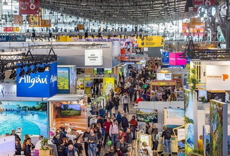 Caravan — Motor — Touristik exhibition opened in Stuttgart. According to the exhibition organizer,