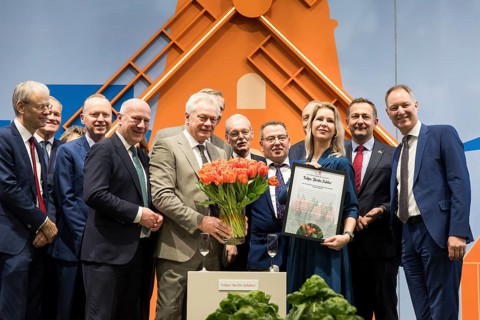 Jean Rummenie (Minister of Agriculture, Food Security, Fisheries and Nature) and Femke Marije