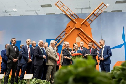 Jean Rummenie (Minister of Agriculture, Food Security, Fisheries and Nature in the Netherlands) and