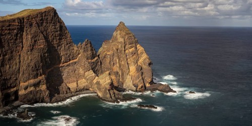 Sunset, volcanic peninsula, Ponta de São Lourenço, Ponta de Sao Lourenco, rocky coast, Punta de San