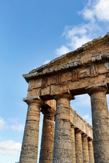 Elymian Doric Temple, Ruins, Ancient City of Segesta, Archaeological Site, Calatafimi, Trapani