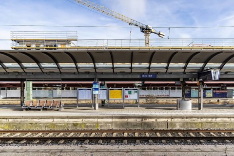 Construction work at Ulm Central Station: Until January 19, 2026, there will be no long-distance