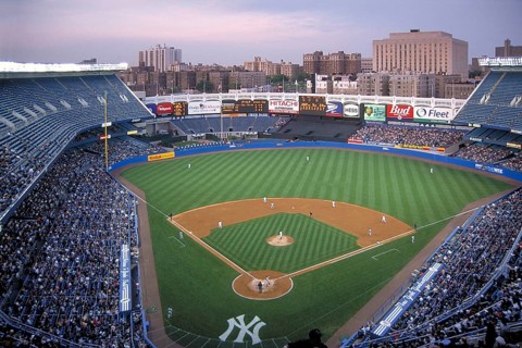Baseball at Yankee Stadium, existed from 1923 to 2008, then demolished, Bronx, New York City, USA,
