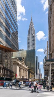 Grand Central Terminal and Chrysler Building, New York, USA
