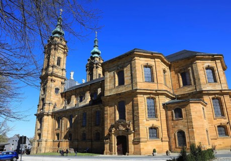 Pilgrimage church Basilica Vierzehnheiligen near Bad Staffelstein, Lichtenfels district,