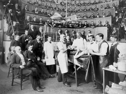 Bellevue Hospital, William MacCormac, operation, surgical team, doctor, medical team, patient,