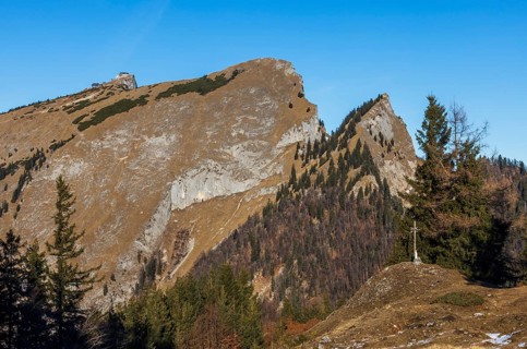 Sankt Wolfgang, Vormaueralm with Schafberg, Osterhorn Group, Salzkammergut, Upper Austria, Austria