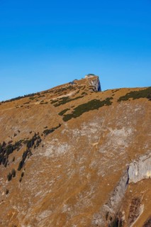 Sankt Wolfgang, Purtschellersteig to the summit of Schafberg, Osterhorn Group, Salzkammergut, Upper