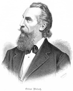 Portrait, Oskar Pletsch (1830 Berlin, 1880 Niederlößnitz) genre painter and children's book