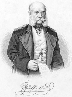 Portrait with signature of Wilhelm I (1797 Berlin - 1888 Berlin) King of Prussia and Emperor of