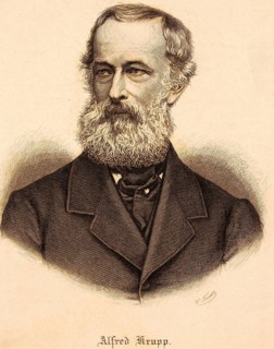 Portrait of Alfred Krupp (1812 Essen, 1887 Essen), industrialist and inventor, Ruhr area, Krupp's