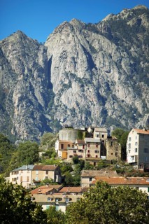 Corte mountain resort, Haute-Corse department, Corsica, Mediterranean Sea, France