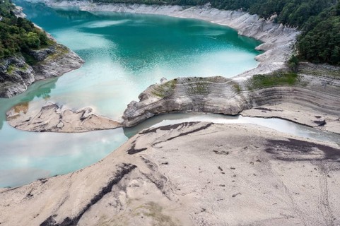 Tramonti, sunken city, river course, Friuli, Italy