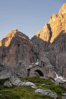Cappella Ai Brentei chapel Memorial for injured mountaineers at the Rifugio Ai Brentei mountain