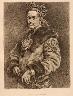 Jogaila (born in front of 1362, died 1 June 1434) was Grand Duke of Lithuania from 1377 to 1381,