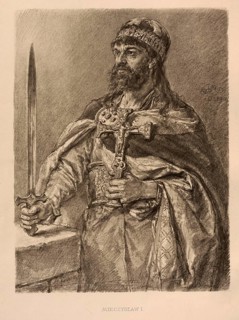 Mieszko I., Misko, Mysko, Mesco, Miseco, born around 945, died May 25, 992, from the Piast family