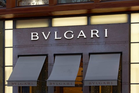 Store of the Italian luxury brand Bulgari auf der Kö, Düsseldorf, North Rhine-Westphalia, Germany