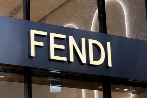 Store of Italian fashion brand FENDI auf der Kö, luxury shopping, Düsseldorf, North