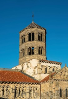 Issoire. Roman Saint Austremoine Church. Puy de Dome. Auvergne. France. Europe