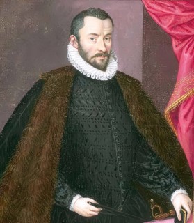 Members of the famous Augsburg Fugger family, Philipp Eduard Fugger (1546 - 1618), a well-known