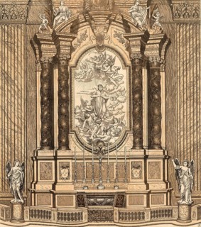Scene from the biblical story, In the late Renaissance and Baroque periods (ca. 1550-1750), altars