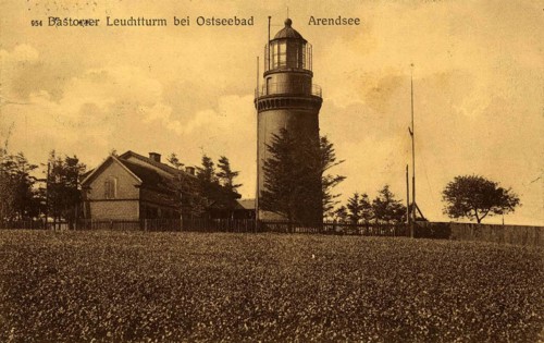 Baltic resort Arendsee, Bastorier lighthouse, Kühlungsborn, Rostock district, Mecklenburg-Western