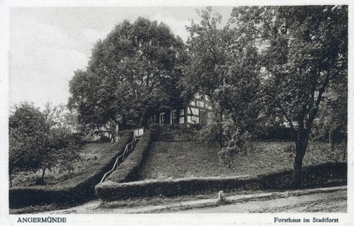Angermünde, Forsthaus am Stadtforst, district of Uckermark in the state of Brandenburg, Germany,