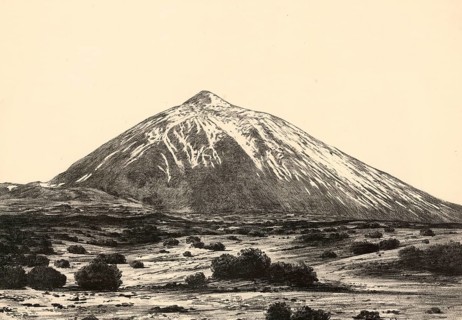 The Pico del Teide is the highest elevation on the Canary Island of Tenerife and the highest