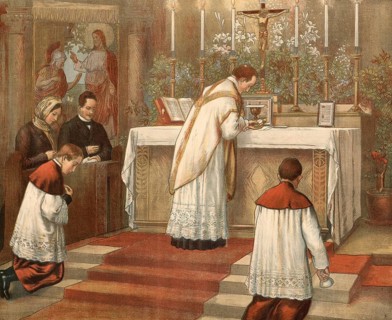 Scene from the biblical story, communion, communion, in a religious context the communion of