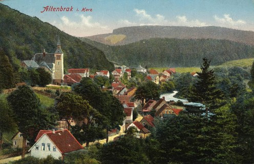 Altenbrak im Harz, district of the town of Thale in the Harz district in Saxony-Anhalt, Germany,