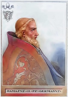 Damasus II, previously Poppo of Brixen (probably born in Pildenau near Ering, Lower Bavaria, died 9