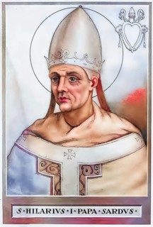 Saint Hilarius, also Hilarus (died 28 February (?) 468) was Pope from 461 to 468, Historical,
