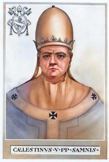 Coelestine V, civically Pietro da Morrone OSBCoel (also Petrus de Murrone or Pietro Angelari, born
