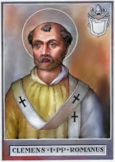 Clement I, also known as Clemens Romanus or Clement of Rome (born around 50 in Rome, died 97 (or