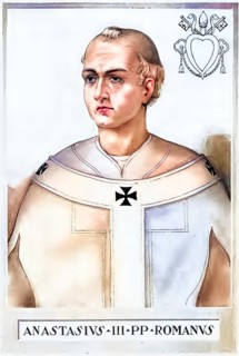 Anastasius Bibliothecarius (d. 879), as Anastasius III. in 855 for a short time antipope, was a